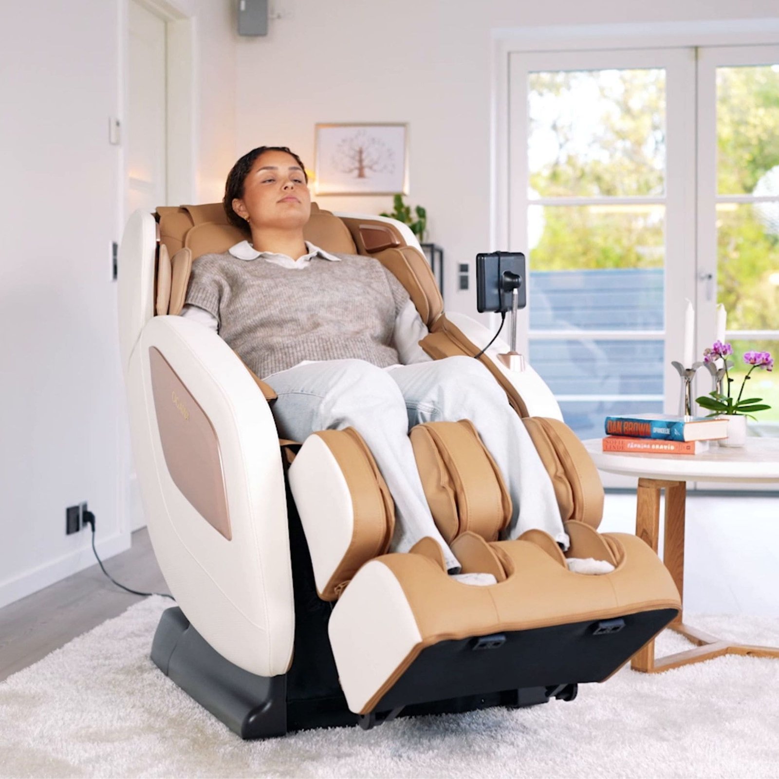 Massagesessel MediRelaxa - Ogawa Sonic-X 2D - weiß