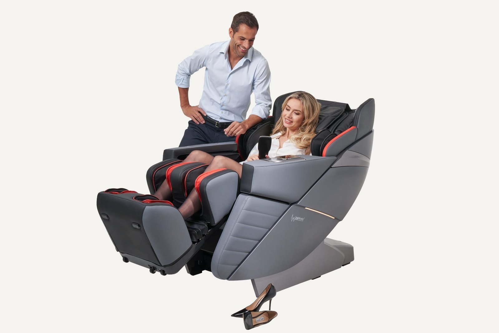 lage rugpijn verhelpen met Casada - Alphasonic III - blackred