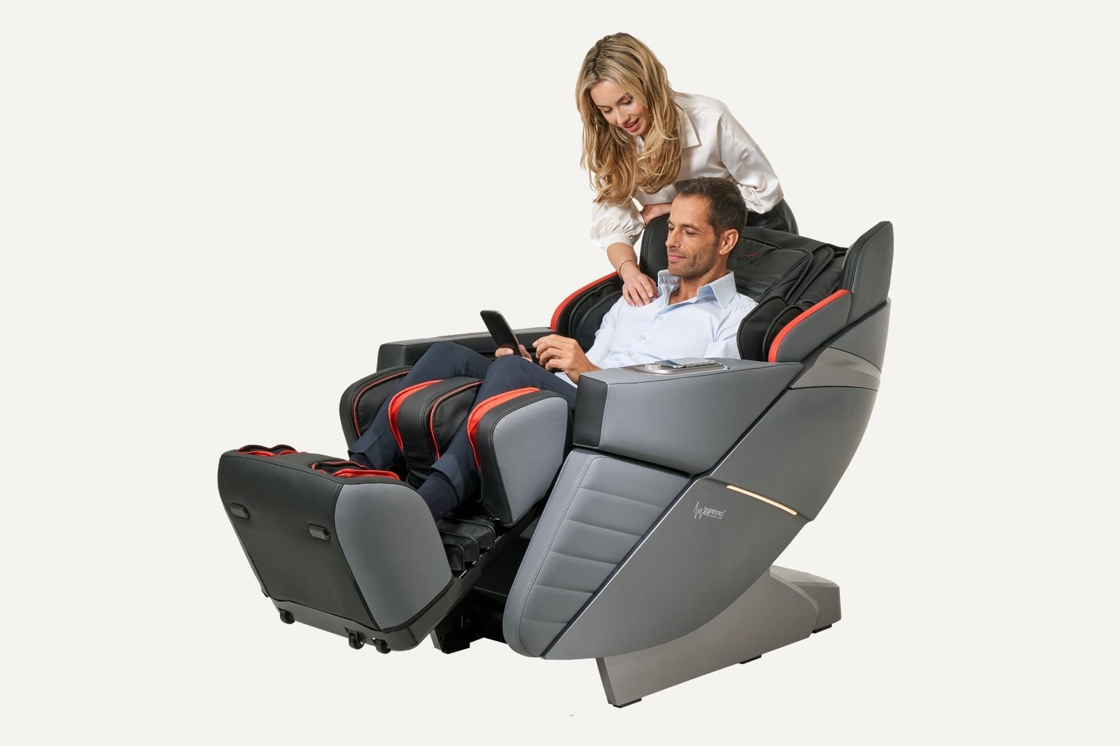 rugklachten oplossen met Casada - Alphasonic III - blackred