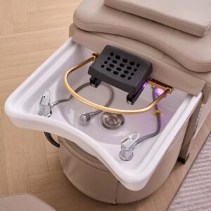 5-MediRelaxa Headspa Head Spa Beige Japanse Headspa - Beige