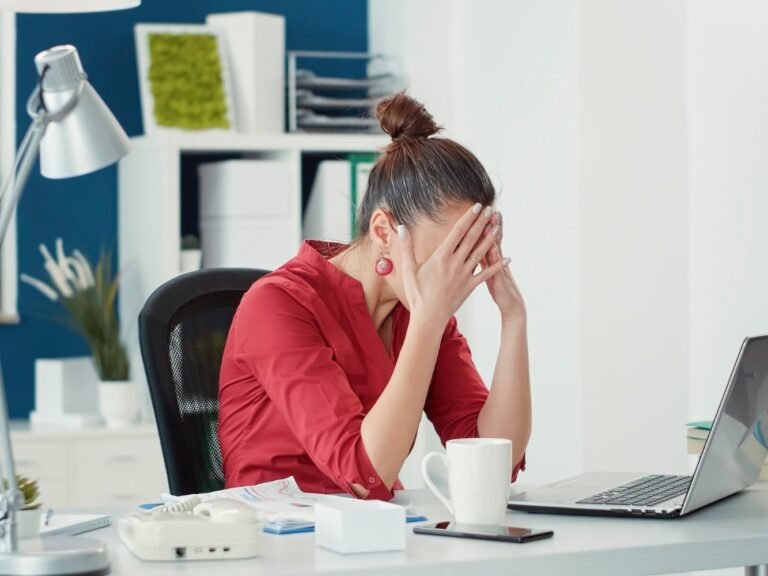 Symptomen oververmoeidheid en stress