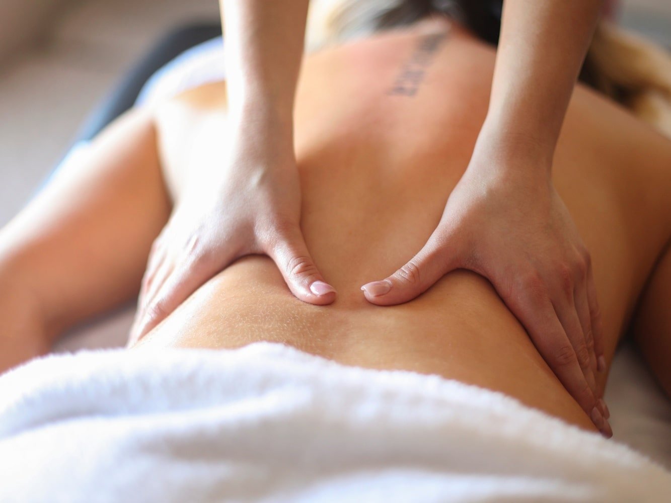 Rückenmassage