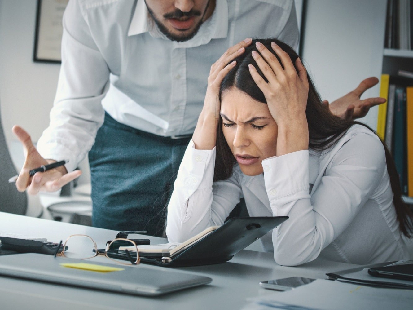 Arbeitsstress-Woche