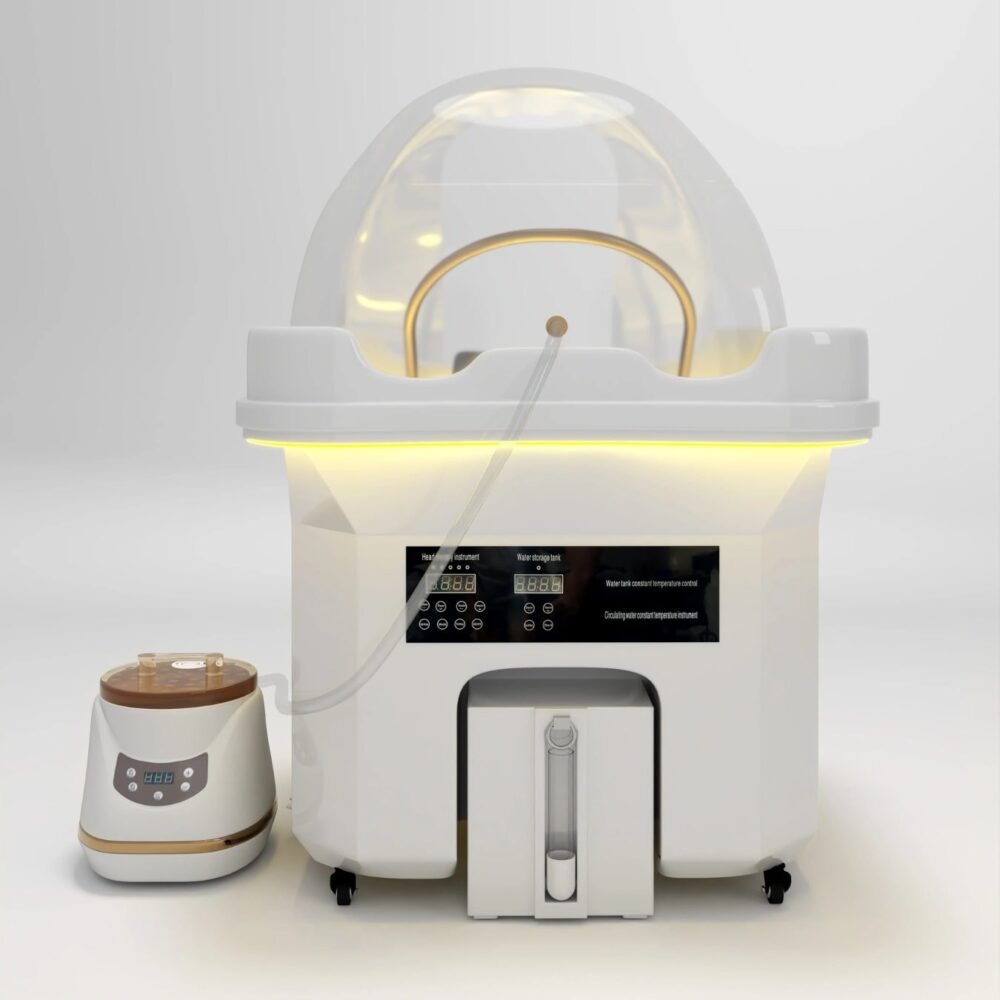 draagbare headspa8-min Mobiele Headspa Pro (50L + 15L vuil water tank)