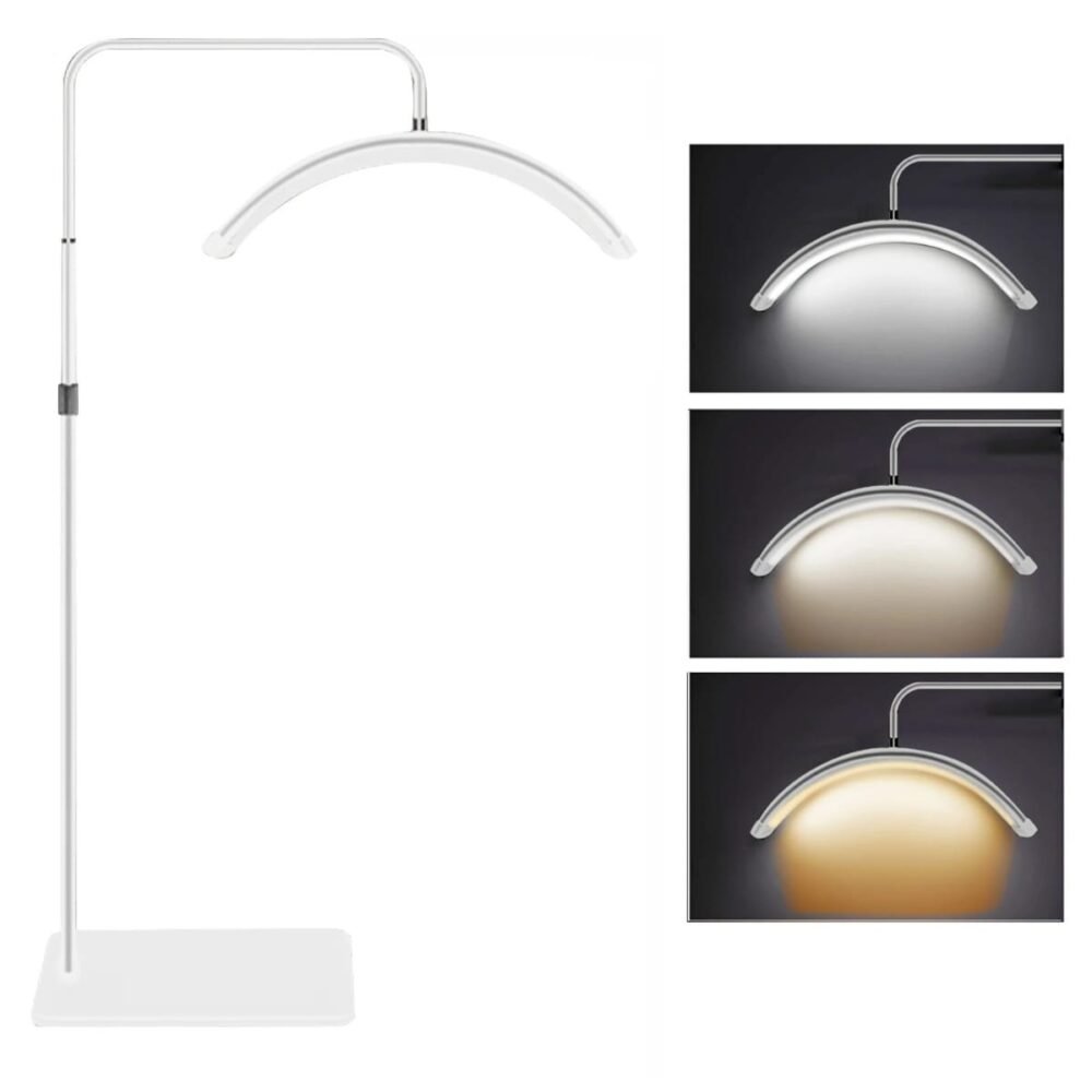 Moon light lamp (3)-min Moonlight LED Salon Lamp - Wit