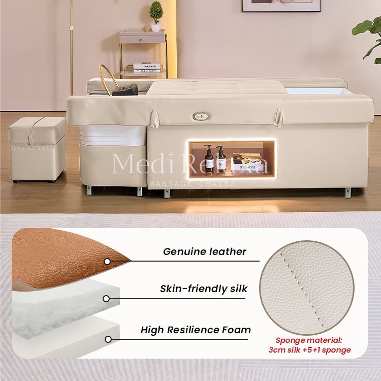 Headspa Foot Deluxe - Beige (80cm hoogte)