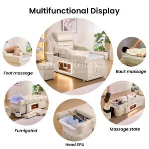 Headspa Foot Deluxe - Beige (80cm hoogte)