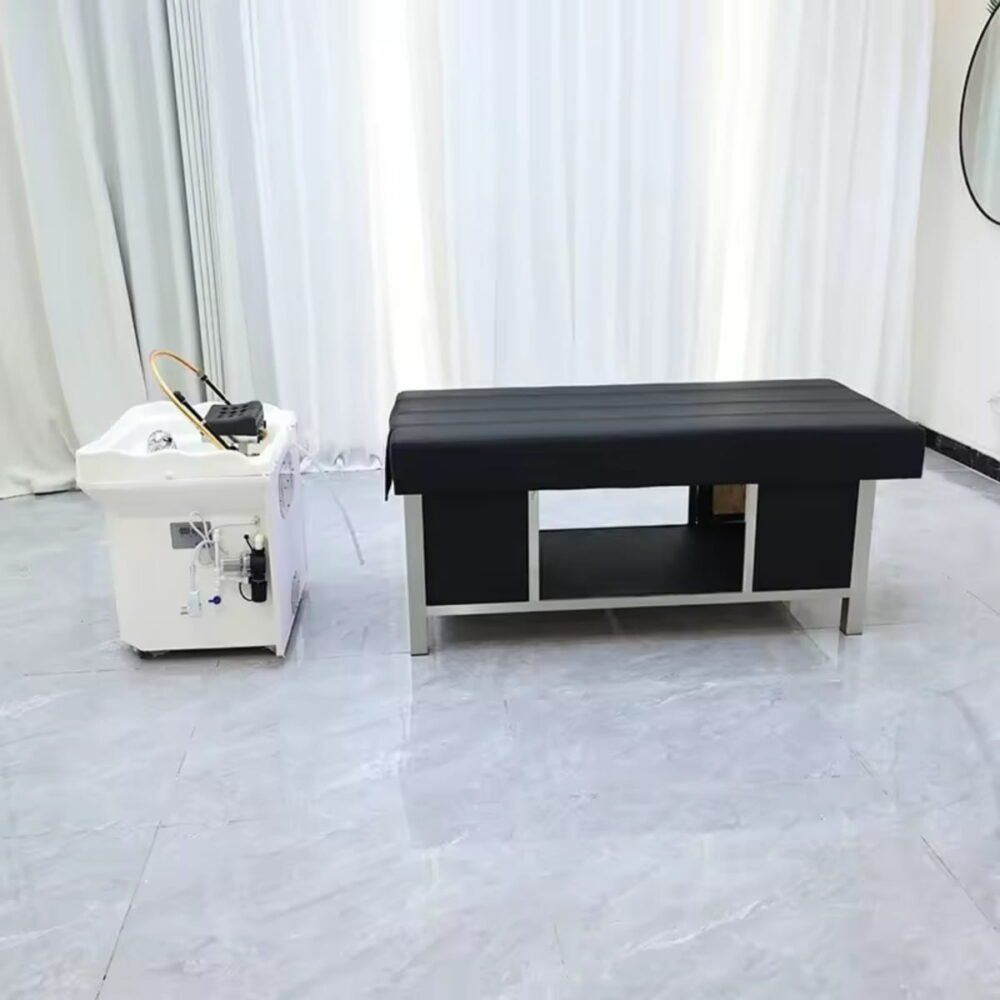 Massagetafel Mobiele Head Spa - Wit