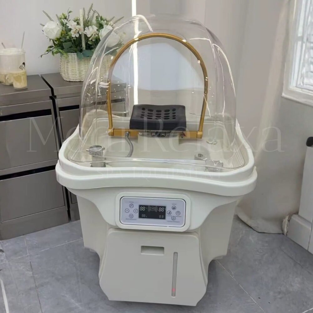 Mobiele Head Spa Deluxe - headspastore - 1 Mobiele Headspa Deluxe (60L + 30L vuil water tank)