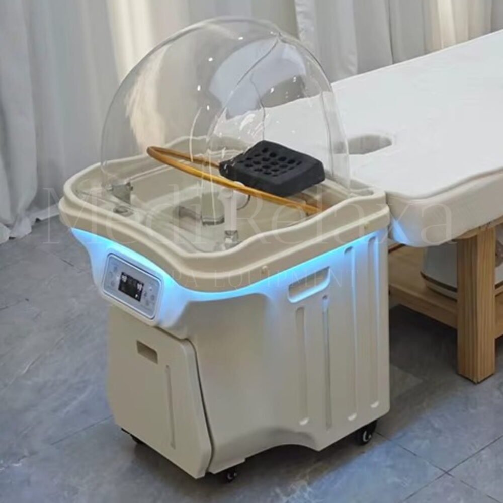 Mobiele Head Spa Deluxe - headspastore - 6 Mobiele Headspa Deluxe (60L + 30L vuil water tank)